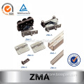 aluminum sliding door track and rollers folding doors ZMA